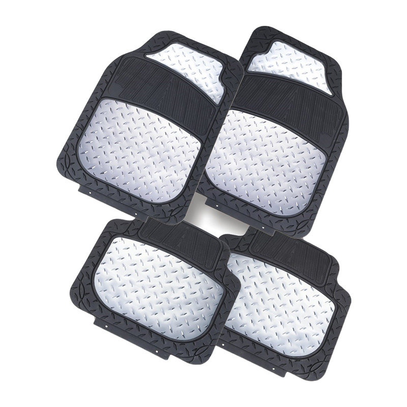 ZH8026 All-weather Injection Molding + Aluminum Film Car Floor Mats