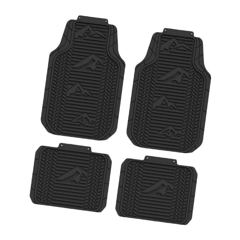 ZH8081 Ergonomic Grooves Pure Injection Molding Car Floor Mats